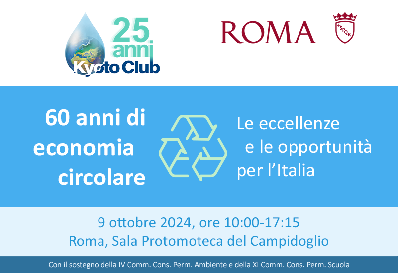 9 ottobre 2024 – 60 anni di economia circolare – Landing Page